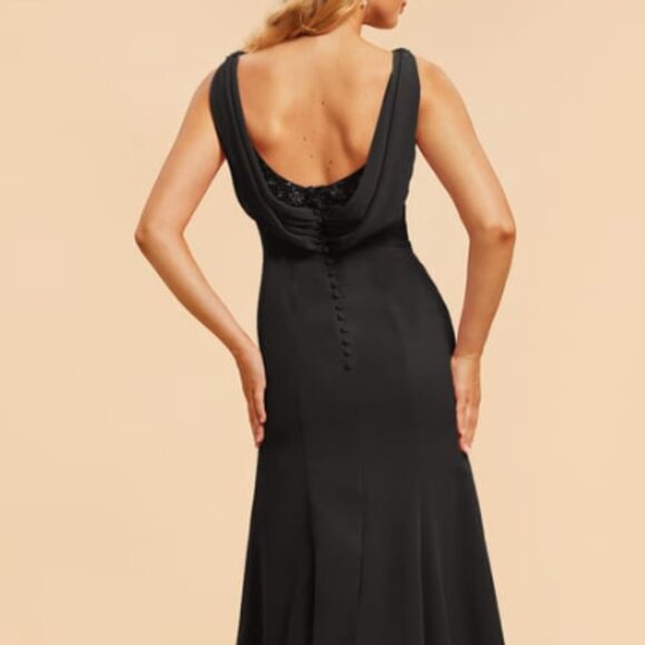 White House Black Market Black Formal Dress, Size 2P Bundle & SAVE - Picture 2 of 15